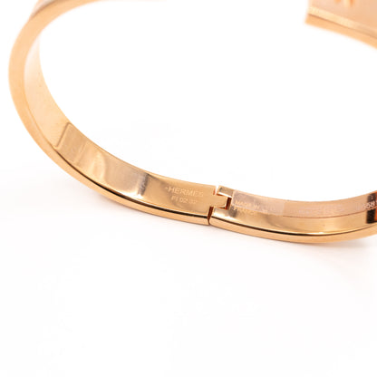 Mini Clic Chain d'Ancre Bracelet Creme Gold