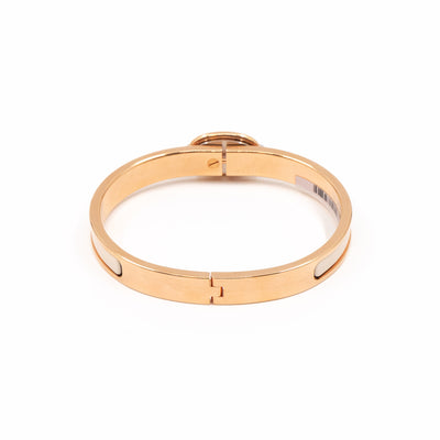 Mini Clic Chain d'Ancre Bracelet Creme Gold