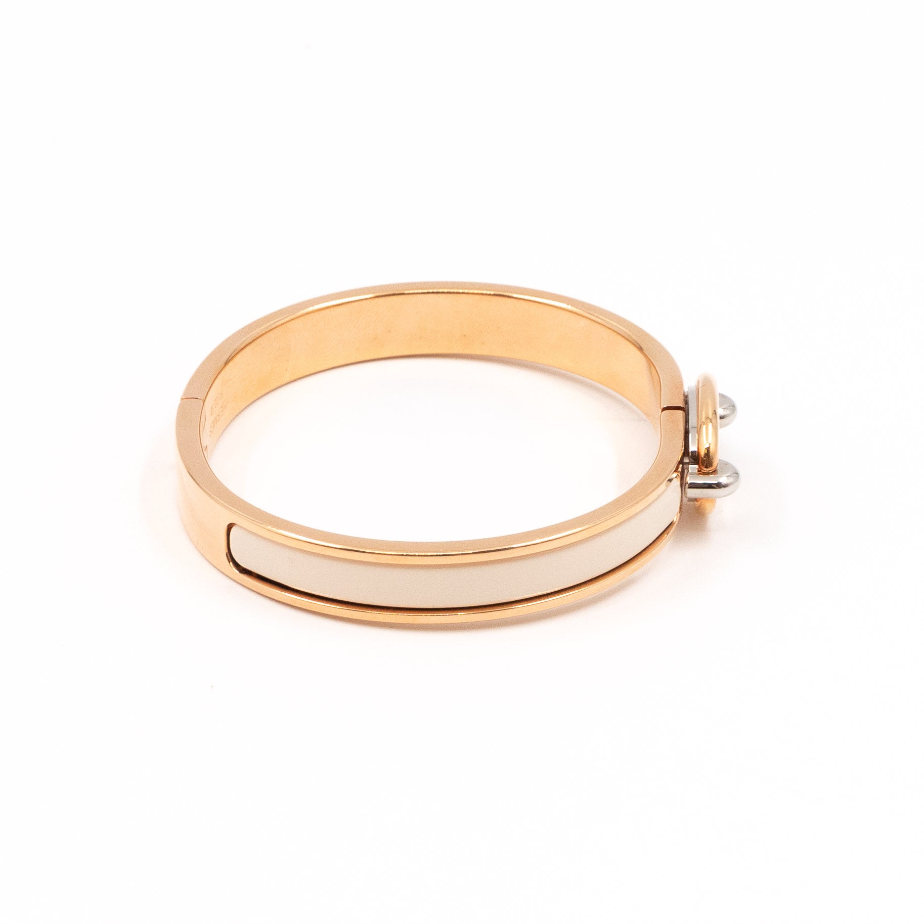 Mini Clic Chain d'Ancre Bracelet Creme Gold