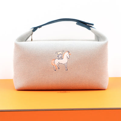 Bride-a-Brac Cabriole Case Large Bleu Nattier