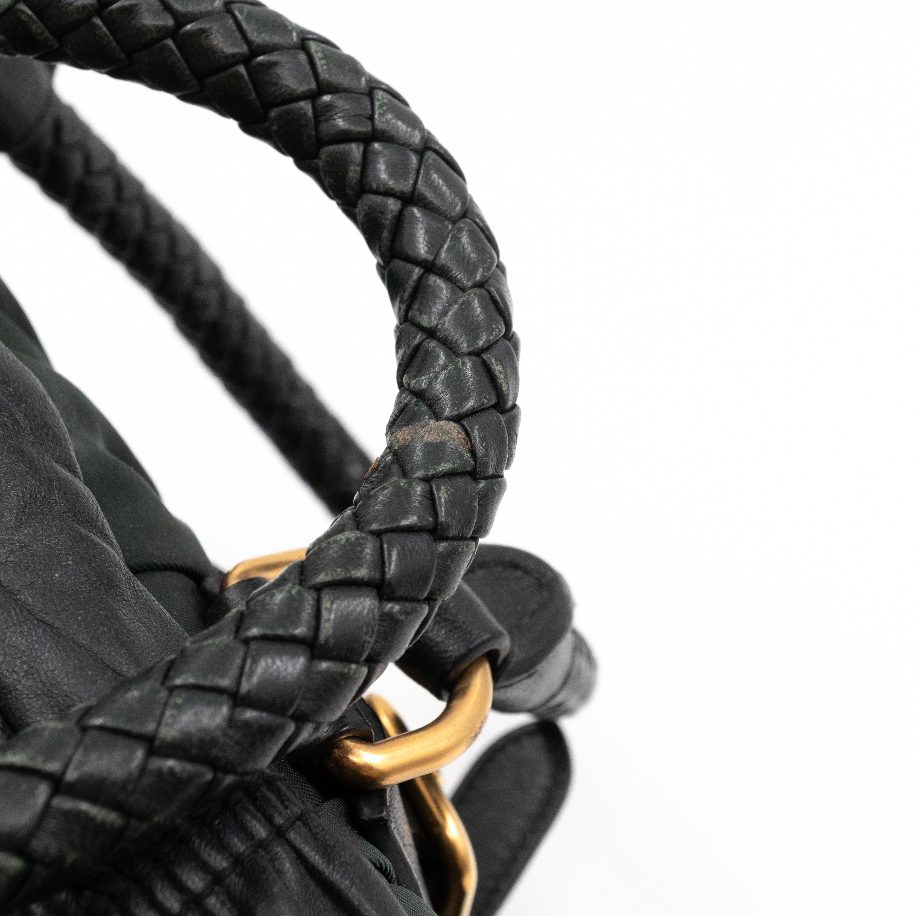 Gaufre Tote Green Tessuto Nylon