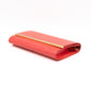 Ana Clutch Vernis Rose Litchi