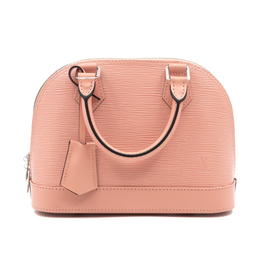 Louis Vuitton Rose Nacre Epi Leather Alma BB Bag
