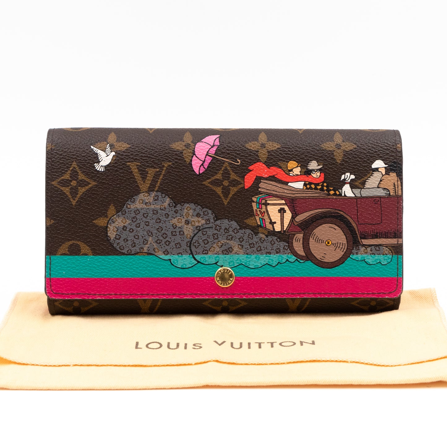 Louis Vuitton – Louis Vuitton Sarah Wallet Monogram Evasion – Queen Station