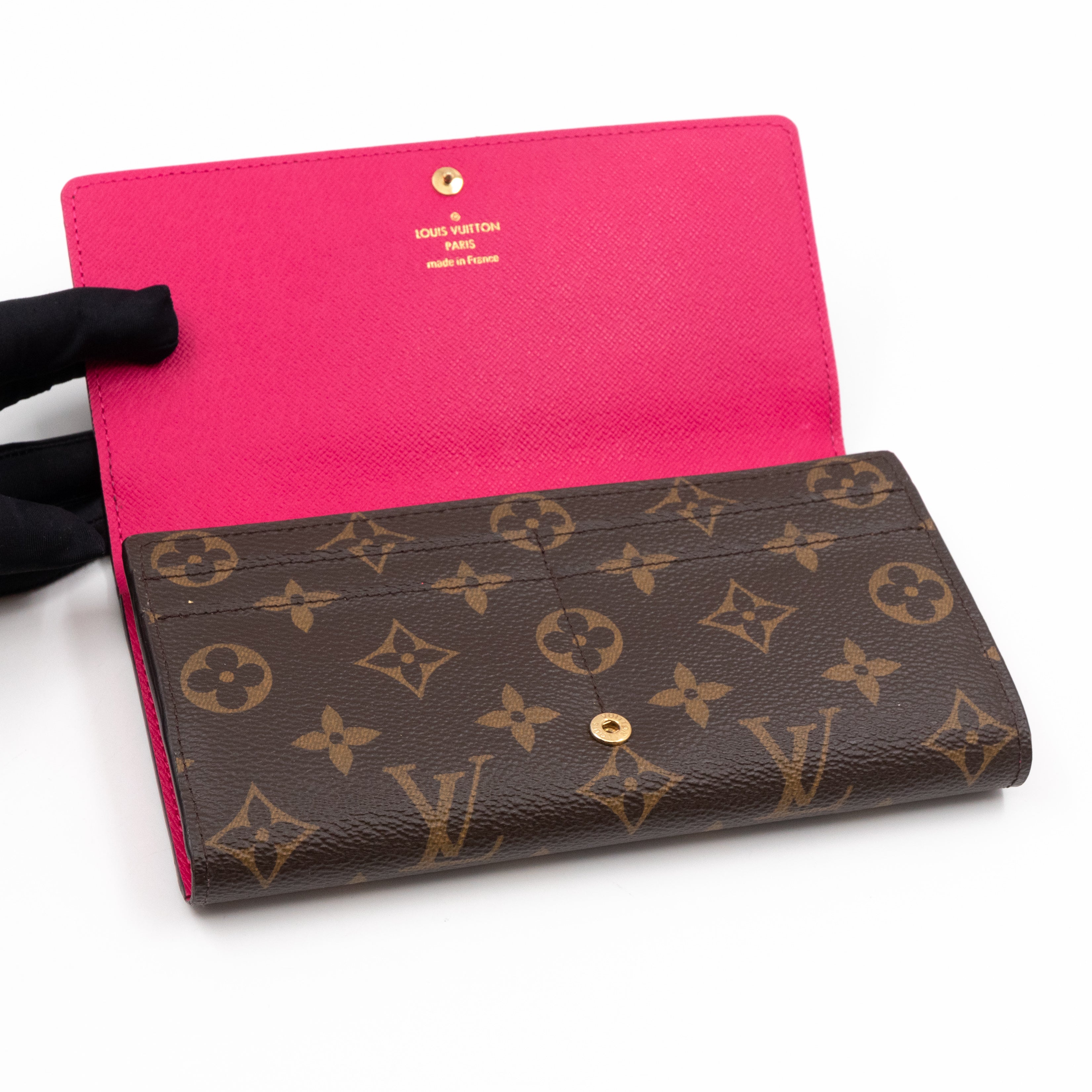Sarah Wallet Monogram Evasion