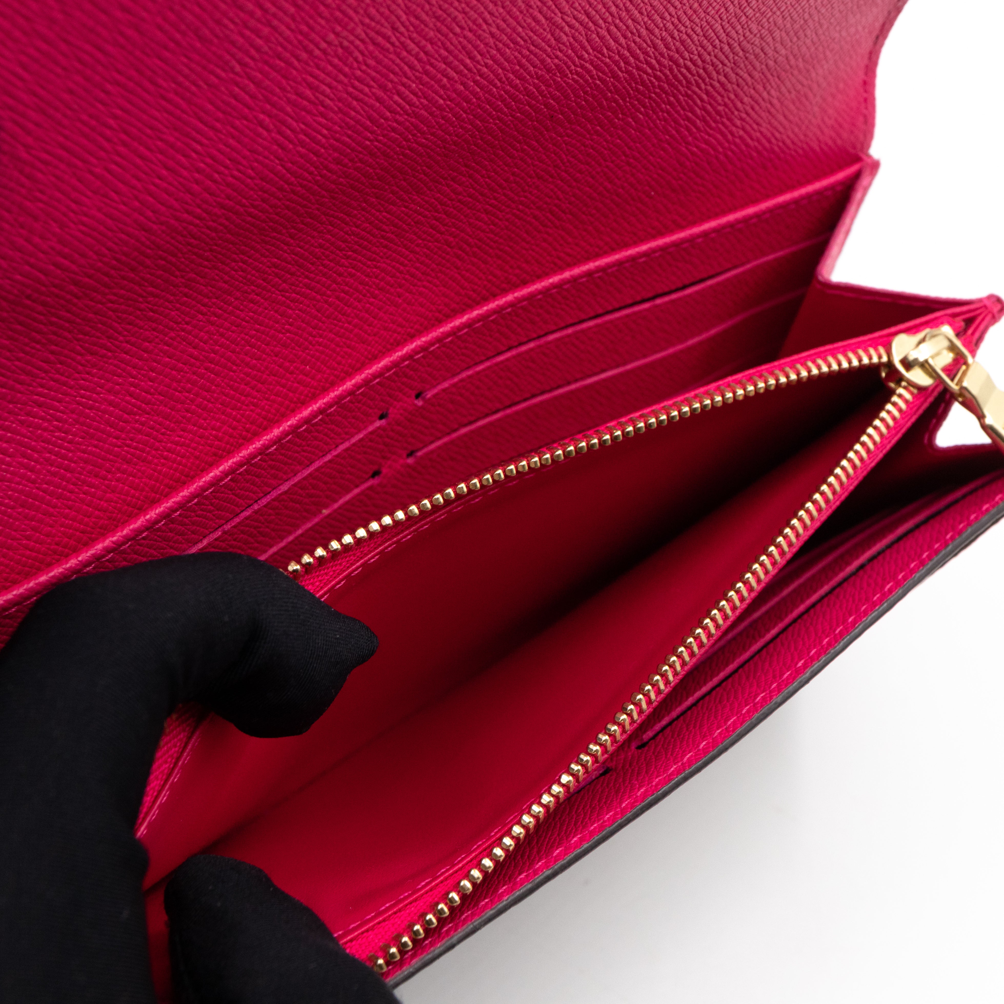 Sarah Wallet Monogram Evasion
