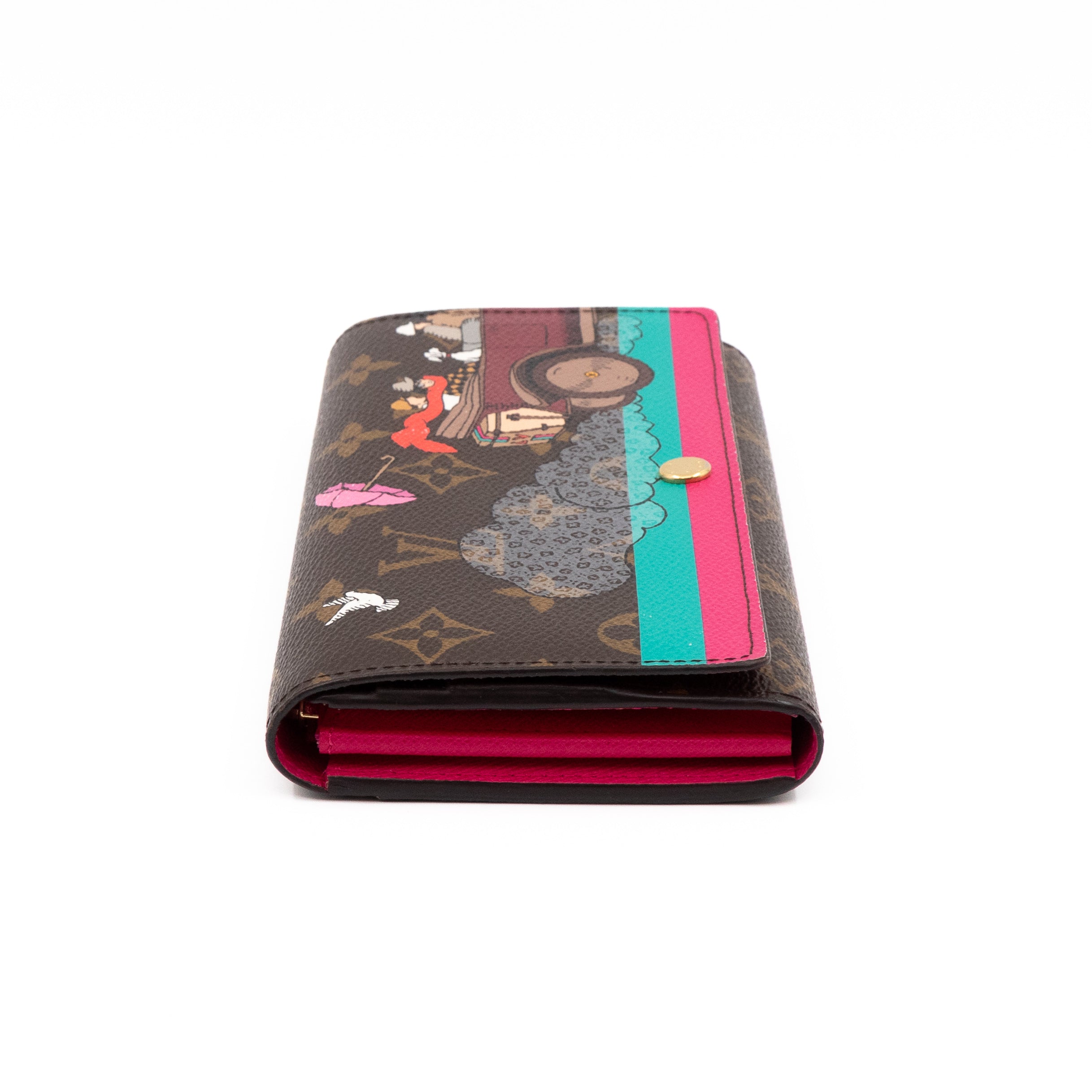 Sarah Wallet Monogram Evasion
