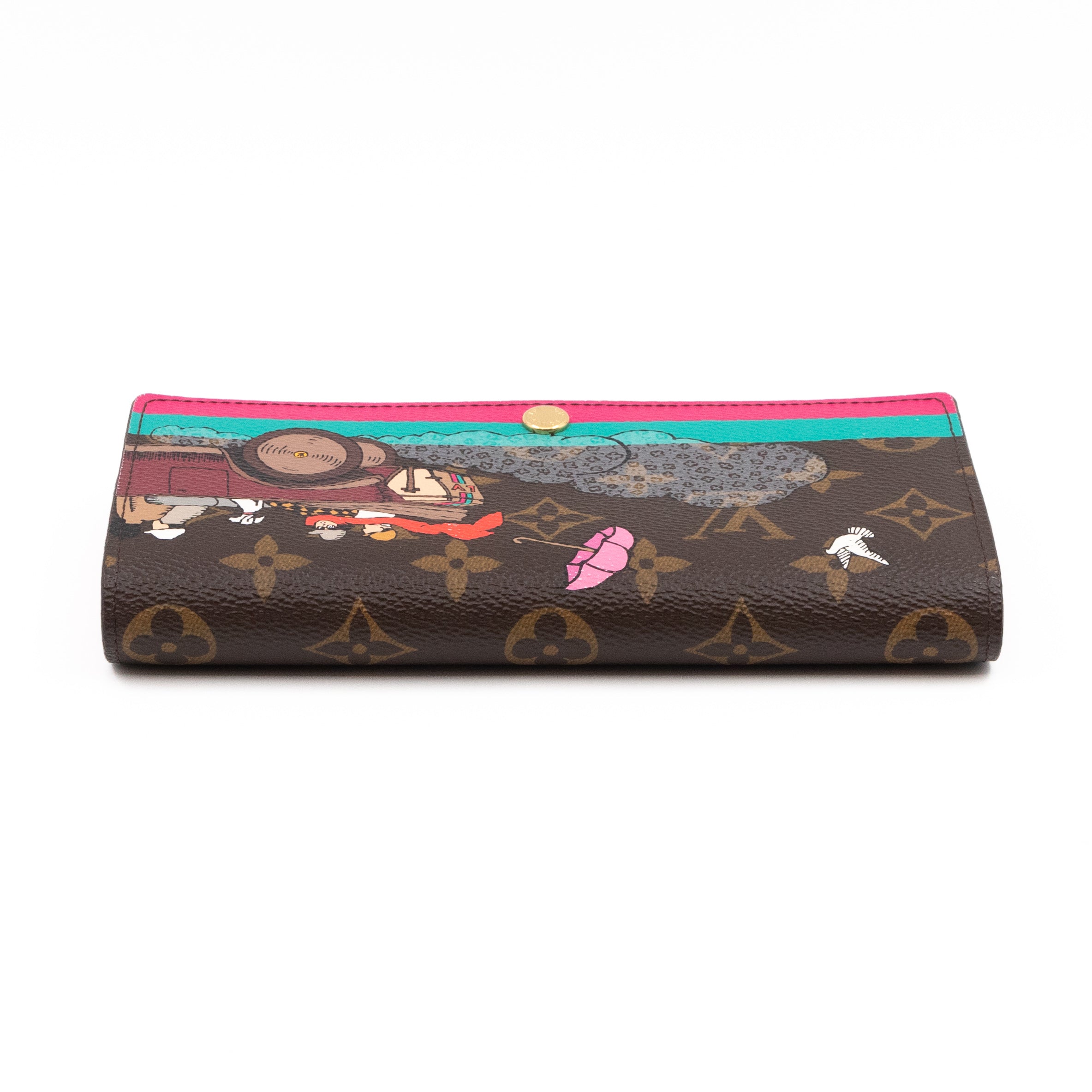 Sarah Wallet Monogram Evasion