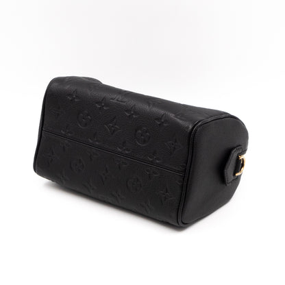 Speedy 20 Bandouliere Monogram Empreinte Black