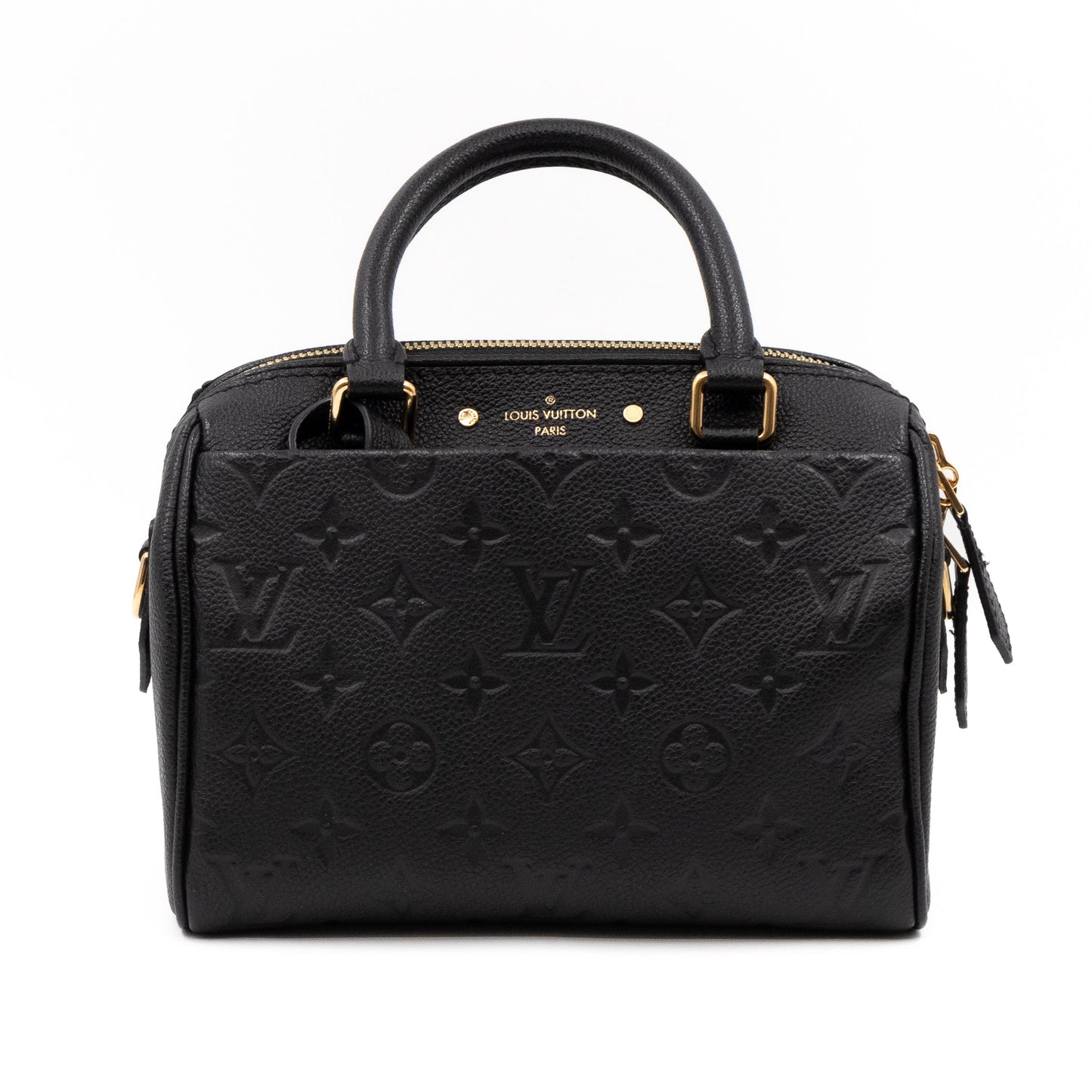 Speedy 20 Bandouliere Monogram Empreinte Black