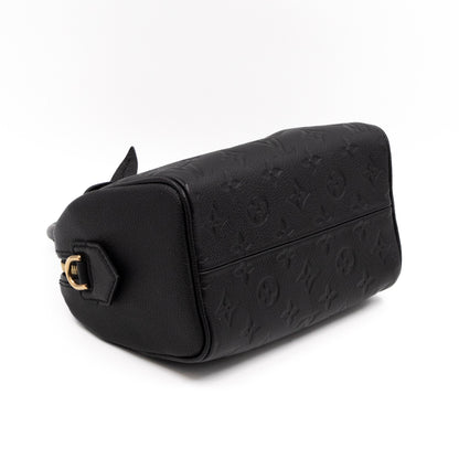 Speedy 20 Bandouliere Monogram Empreinte Black