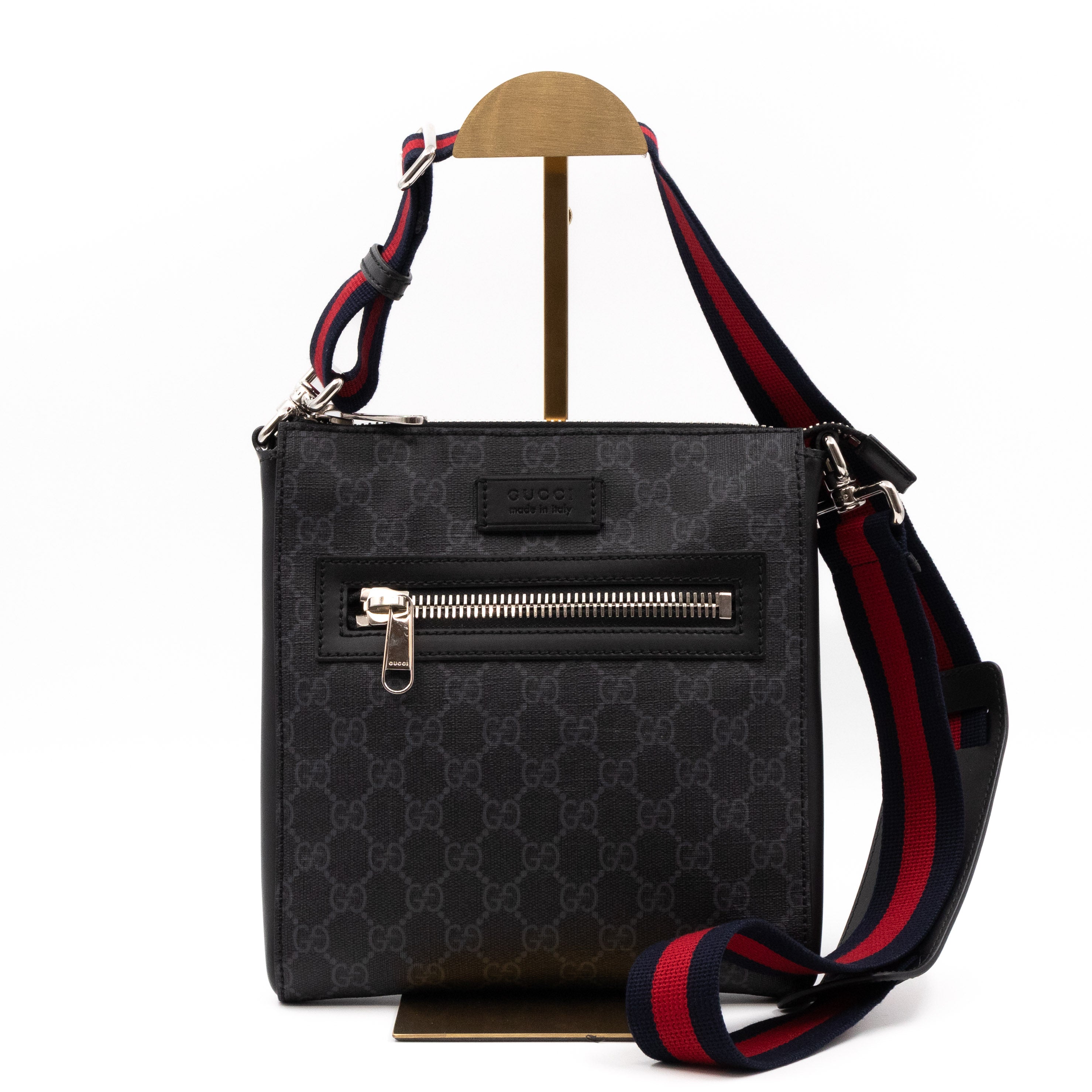 Small Messenger GG Supreme Black