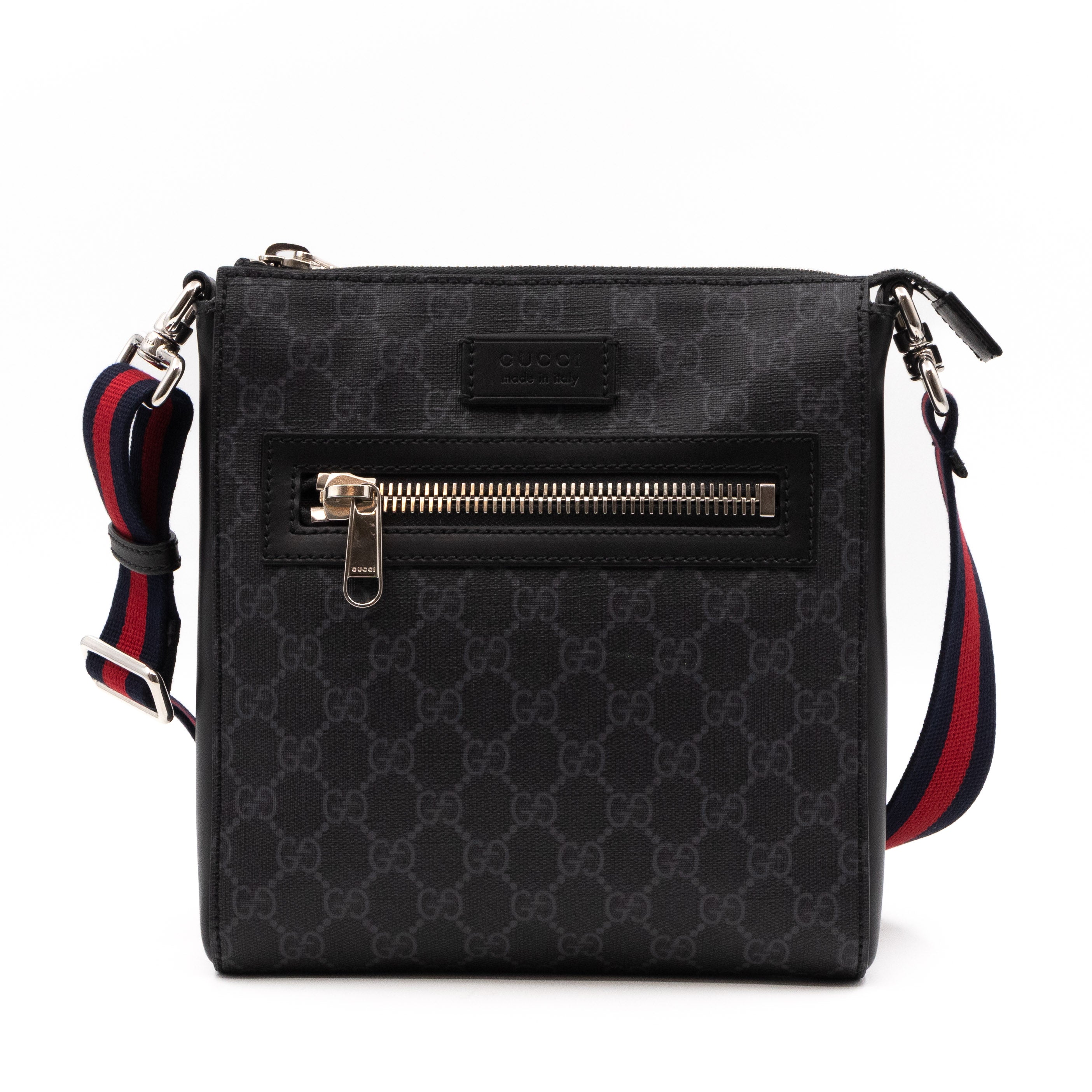 Small Messenger GG Supreme Black
