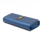 Kate Clutch Blue Metallic Glitter Leather
