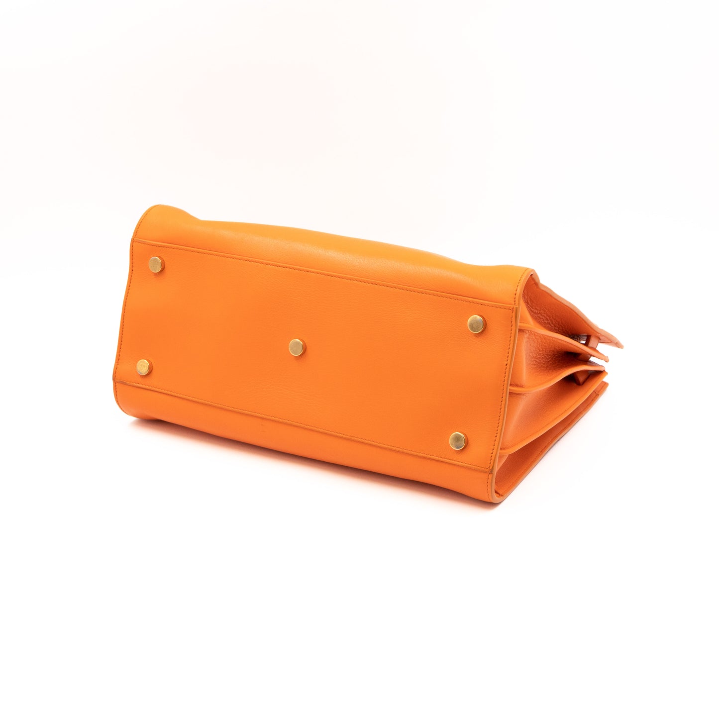 Sac de Jour Small Orange Leather