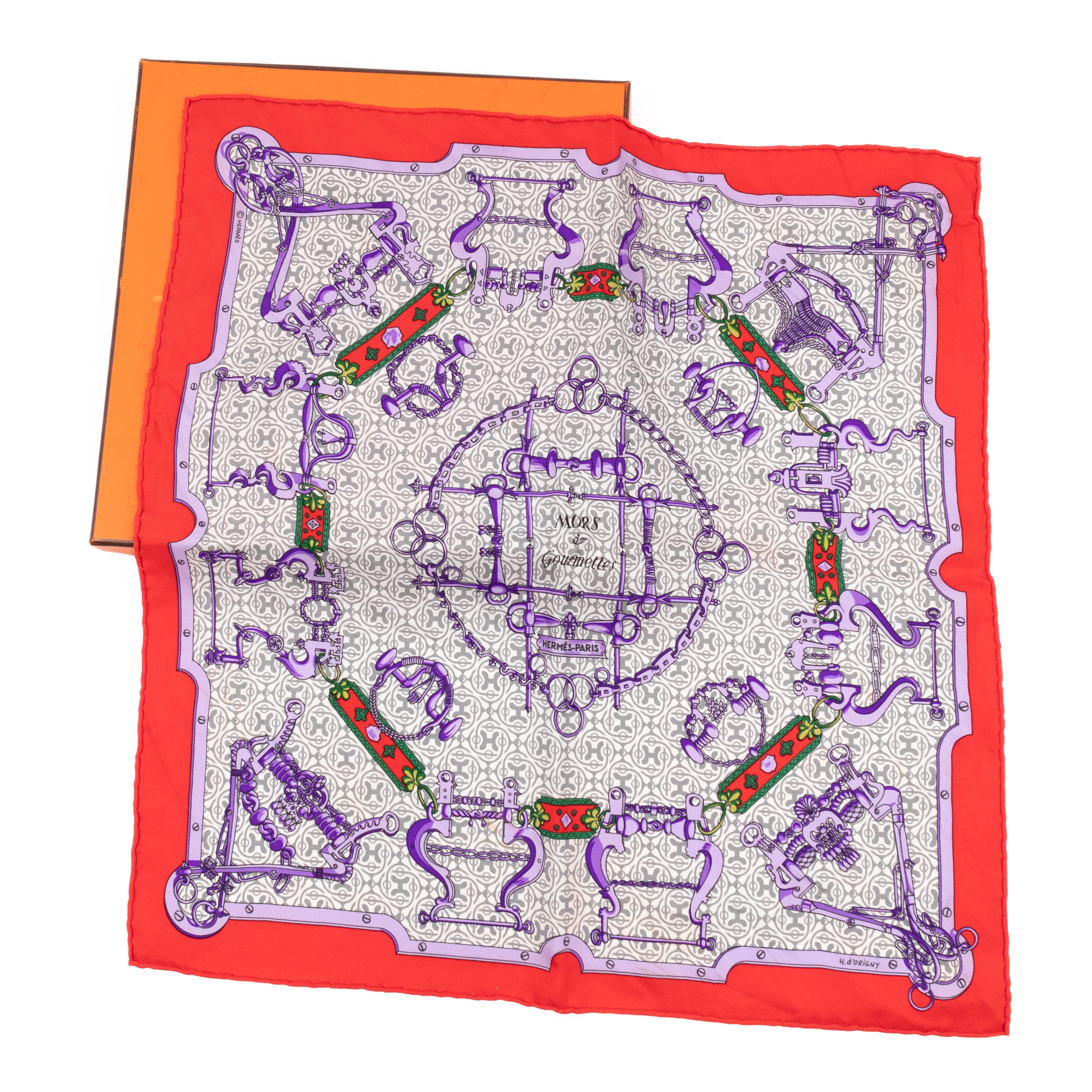 Silk Square 40 Mors & Gourmettes