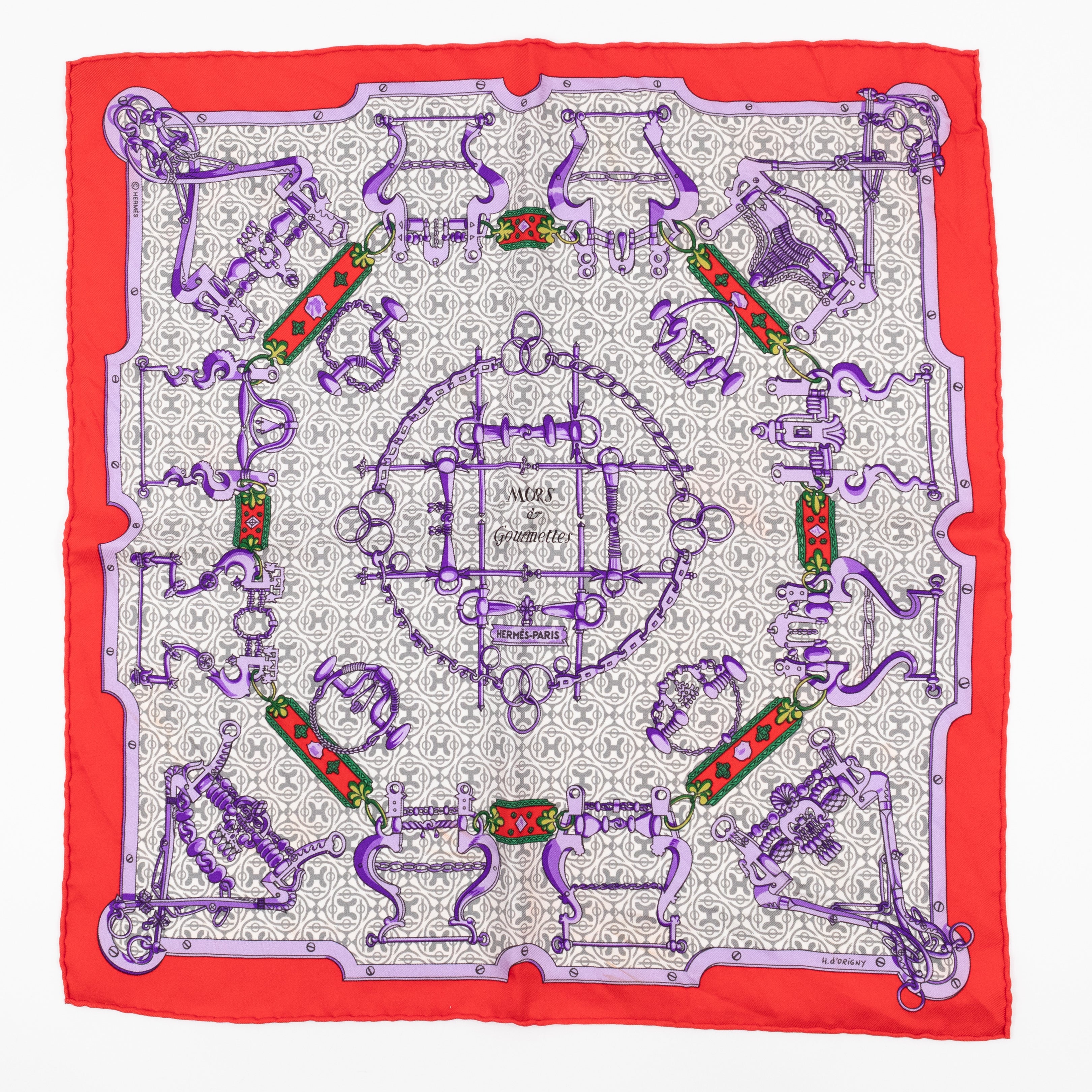 Silk Square 40 Mors & Gourmettes