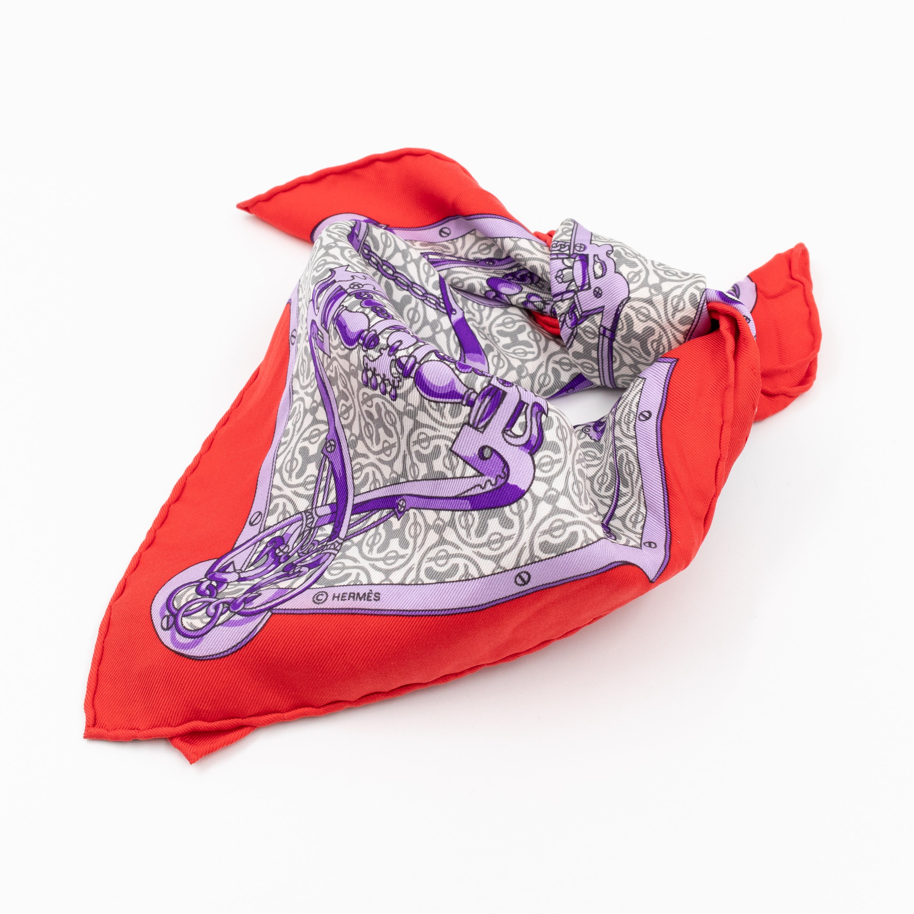 Silk Square 40 Mors & Gourmettes