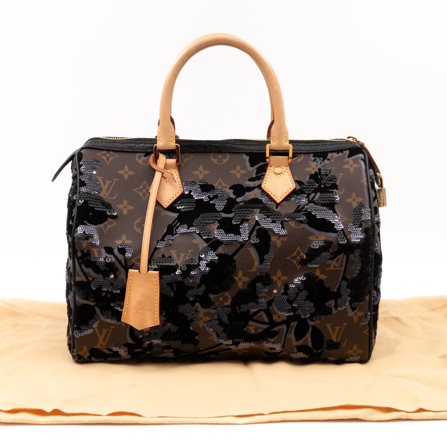 Speedy 30 Monogram Black Fleur de Jais