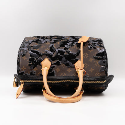 Speedy 30 Monogram Black Fleur de Jais