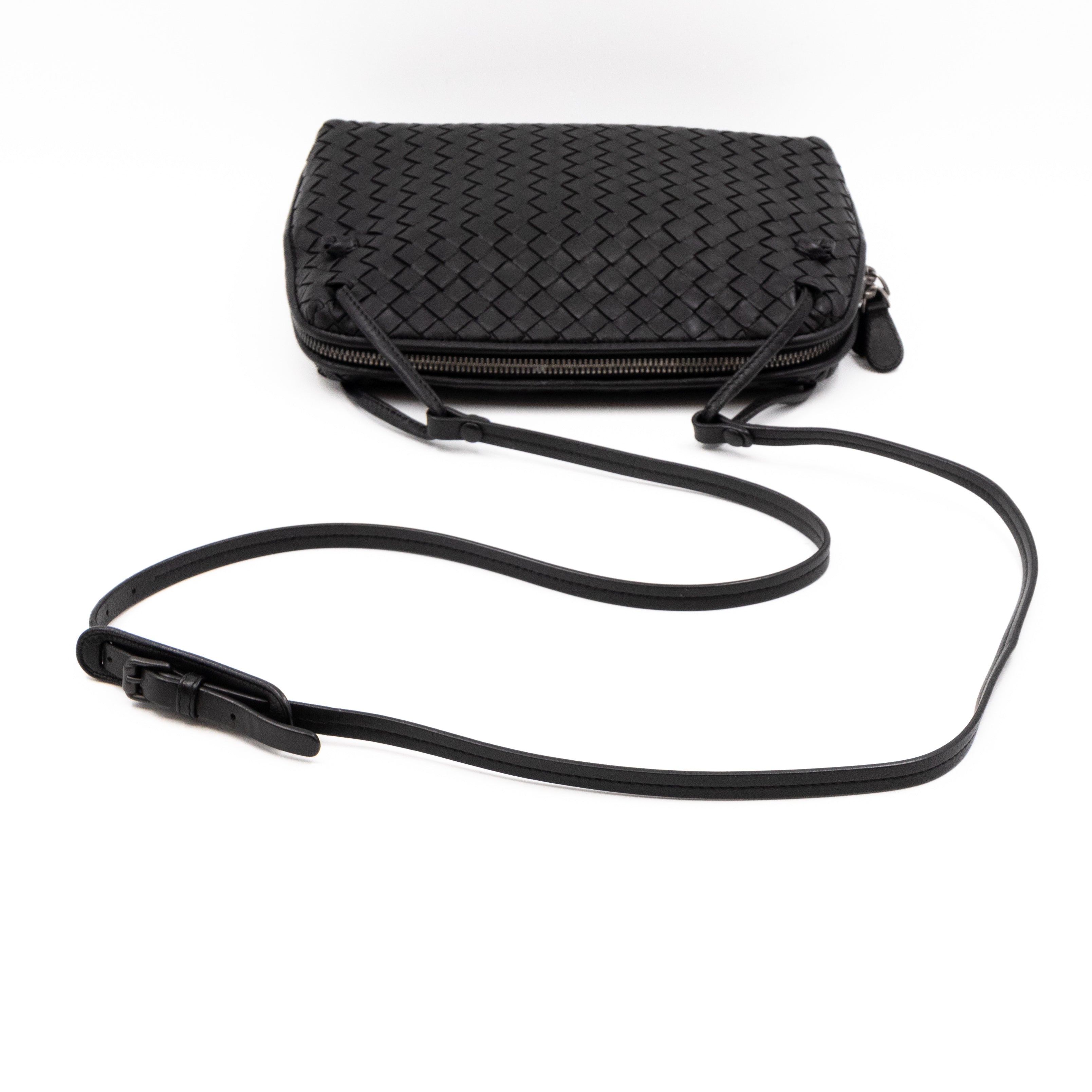 Nodini Crossbody Intrecciato Black