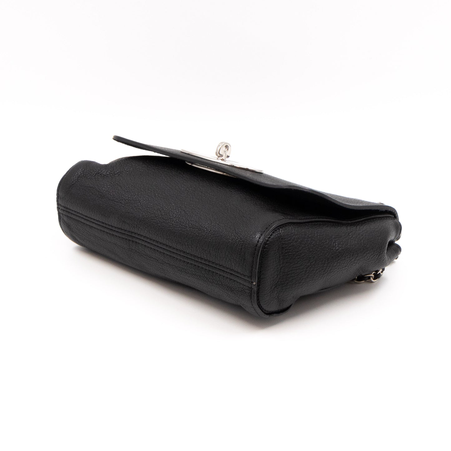 Lily Small Black Leather