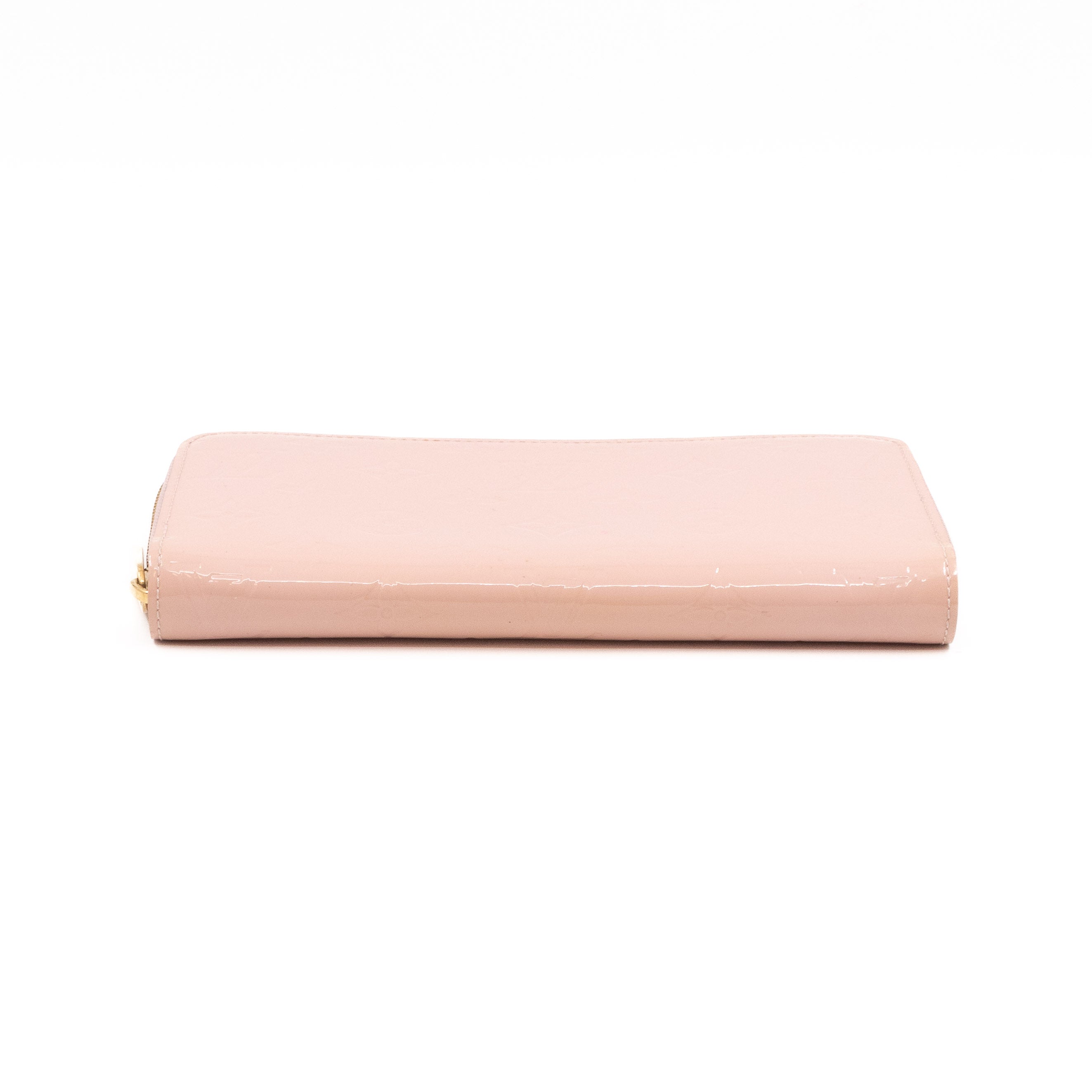 Zippy Wallet Vernis Rose Angelique