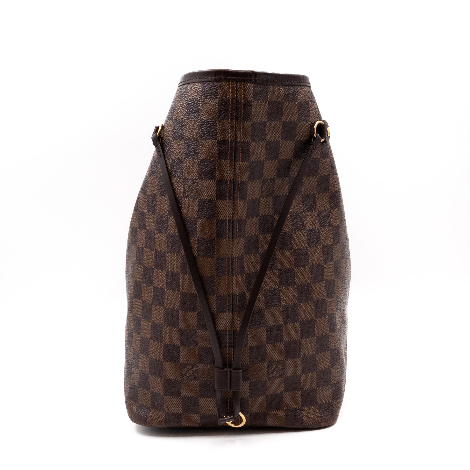 Louis Vuitton – Louis Vuitton Neverfull GM Damier Ebene – Queen Station