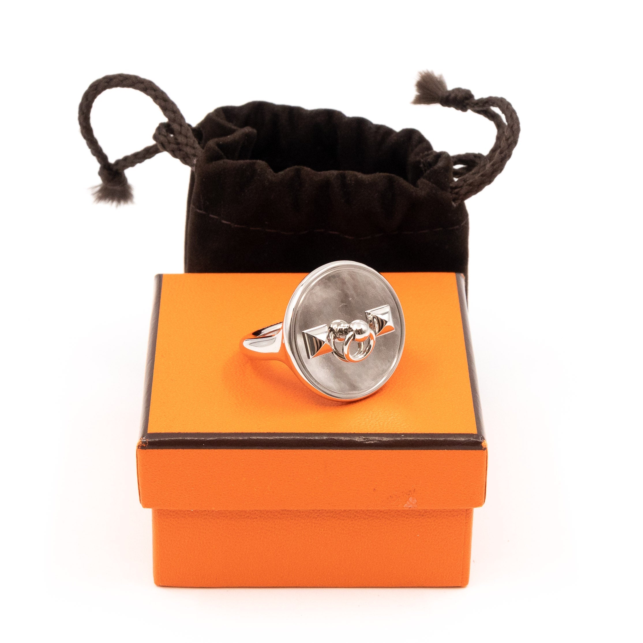 Collier de Chien Scarf 90 Ring Palladium