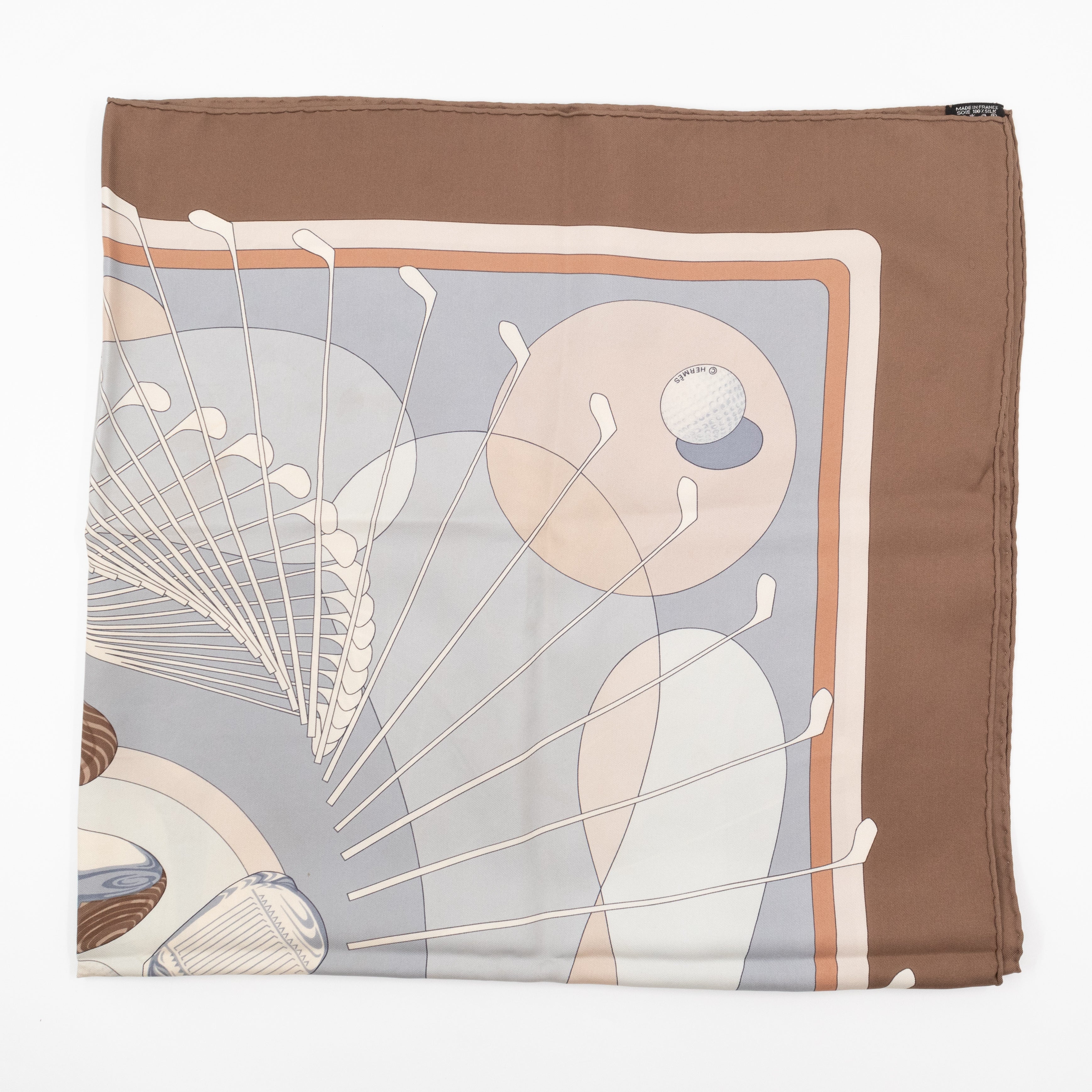 Vintage Silk Scarf 90 Swing