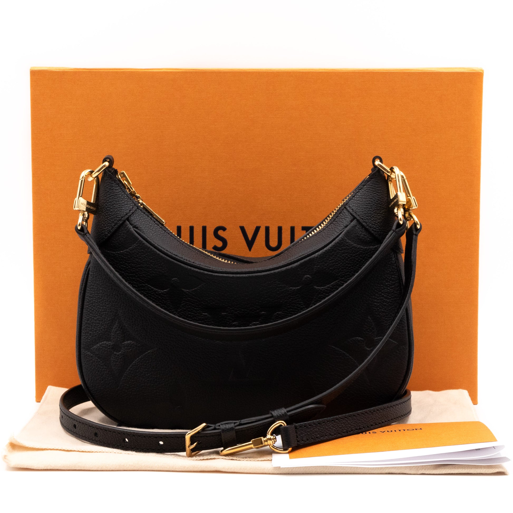 LOUIS VUITTON Bagatelle Monogram Empreinte Leather Shoulder Bag