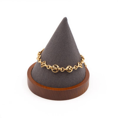 Crazy In Lock Bracelet Gold