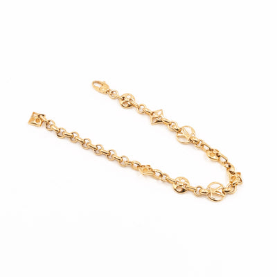 Crazy In Lock Bracelet Gold