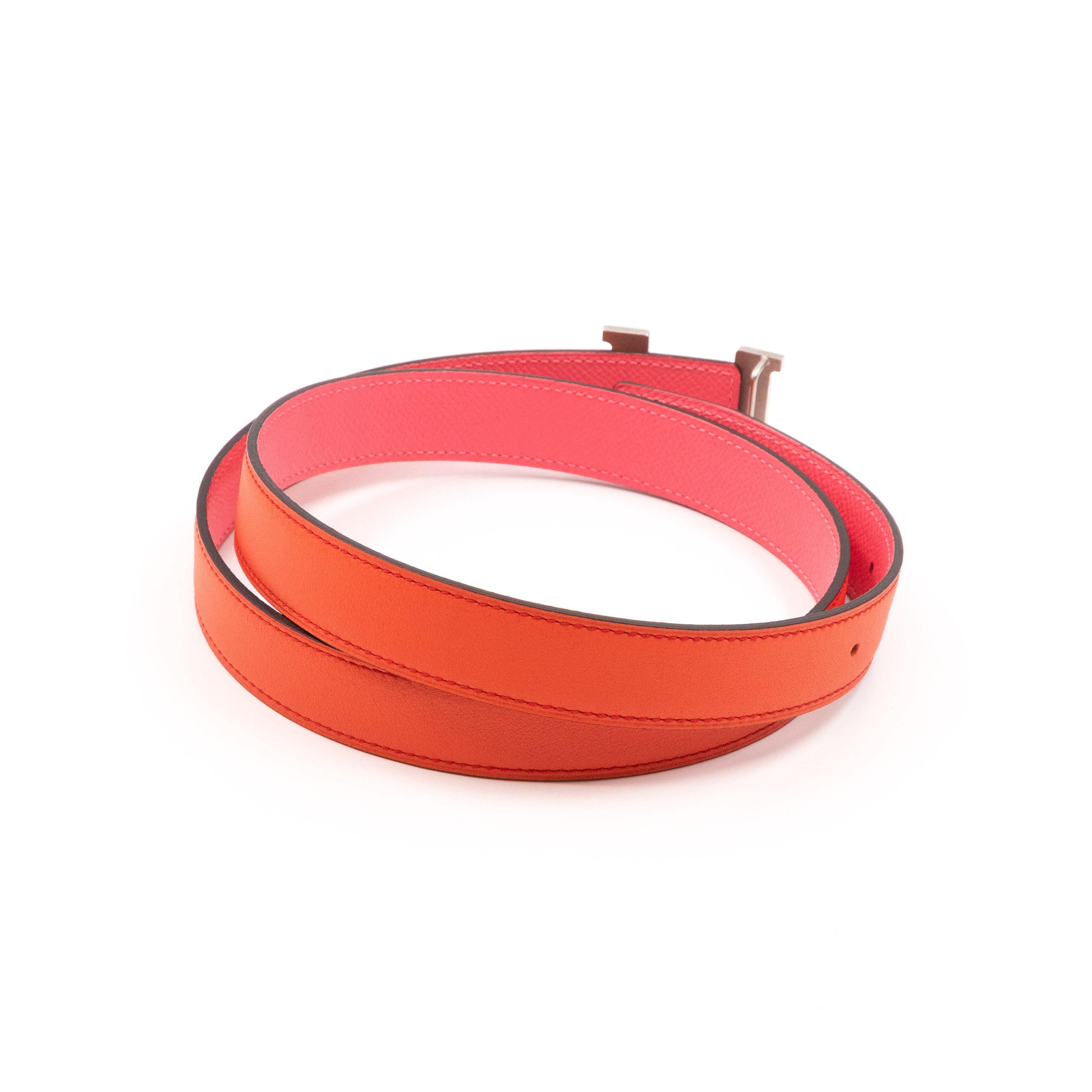 Mini Constance Buckle & Reversible Leather Belt 80 cm