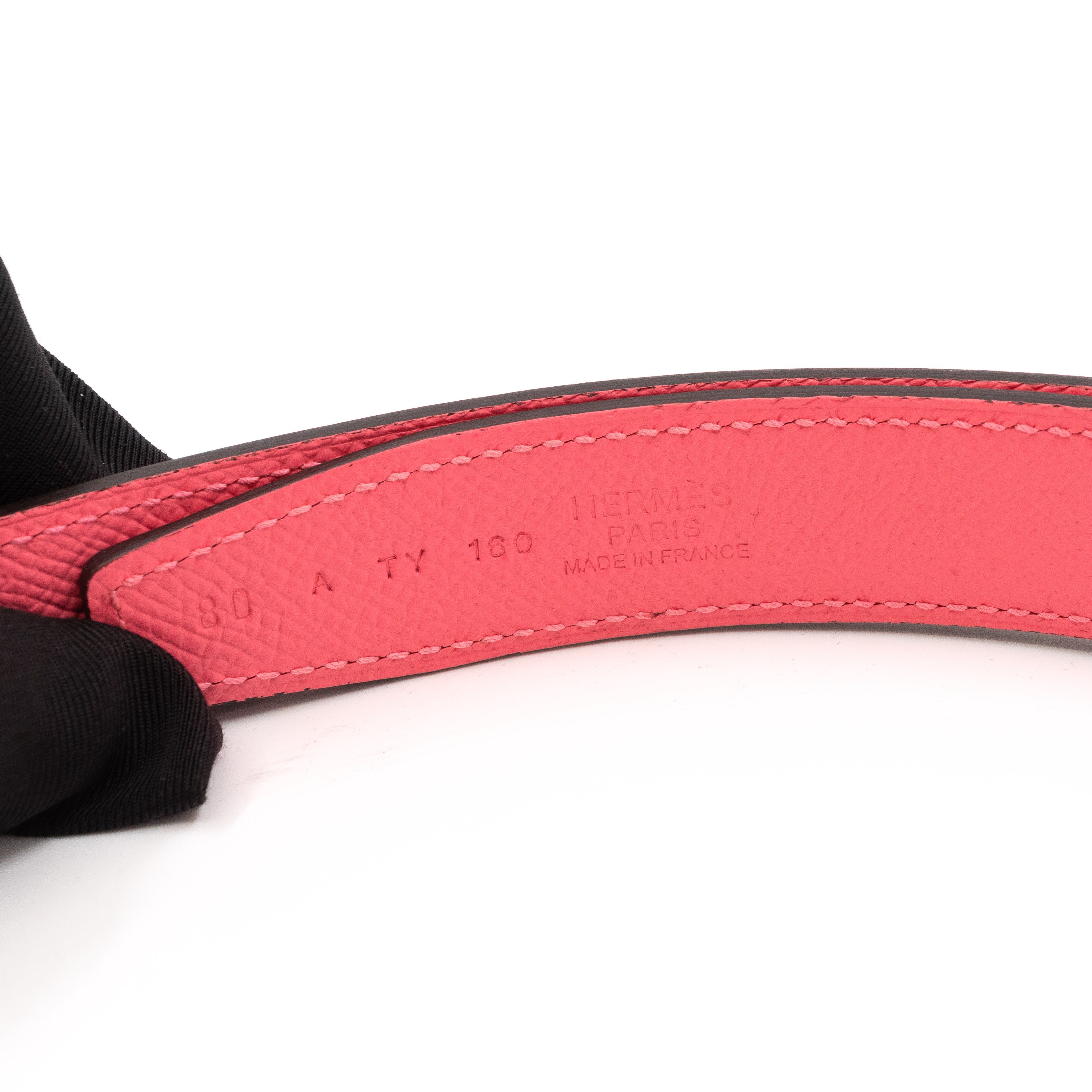 Mini Constance Buckle & Reversible Leather Belt 80 cm