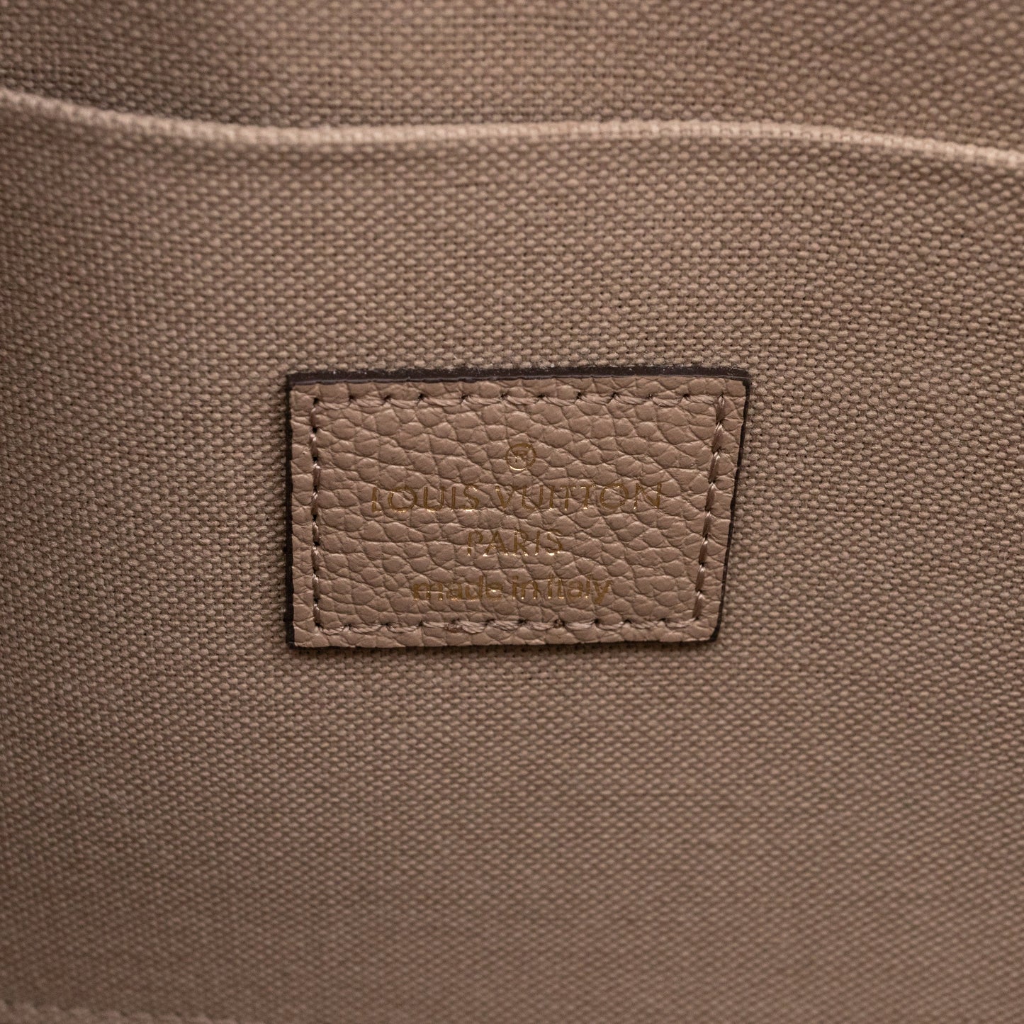 Pochette Felicie Monogram Empreinte Dune