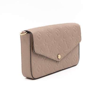 Pochette Felicie Monogram Empreinte Dune