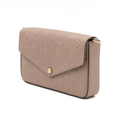 Pochette Felicie Monogram Empreinte Dune