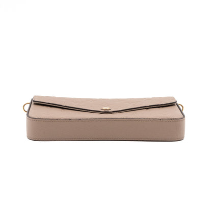 Pochette Felicie Monogram Empreinte Dune