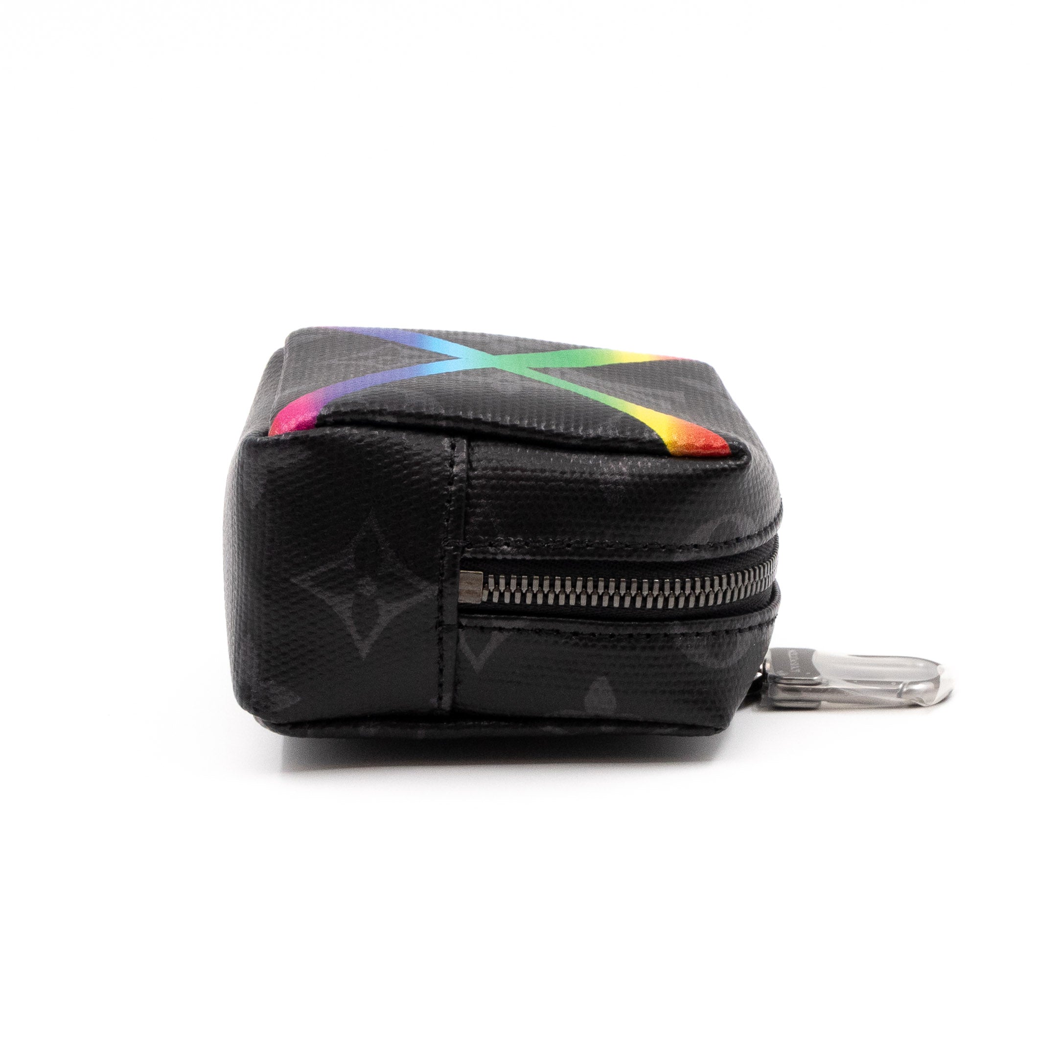 Rainbow Box Pouch Bag Charm Key Ring Monogram Eclipse