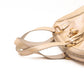 Large Muse Pearl White Patent Leather