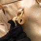 Large Muse Pearl White Patent Leather