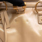 Large Muse Pearl White Patent Leather