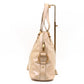 Large Muse Pearl White Patent Leather