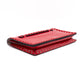 Rockstud Flap Clutch Red Patent Leather
