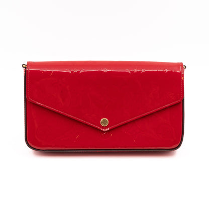 Pochette Felicie Vernis Red