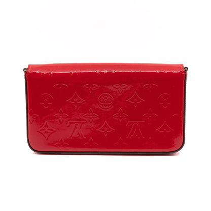 Pochette Felicie Vernis Red