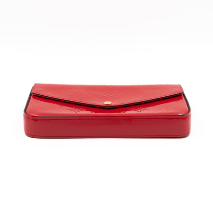 Pochette Felicie Vernis Red