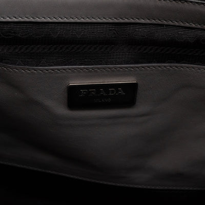 Shopping Tote Grey Soft Calfskin