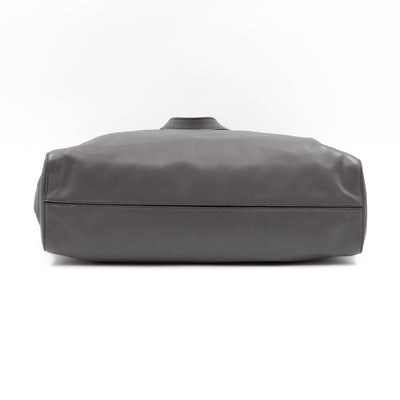 Shopping Tote Grey Soft Calfskin